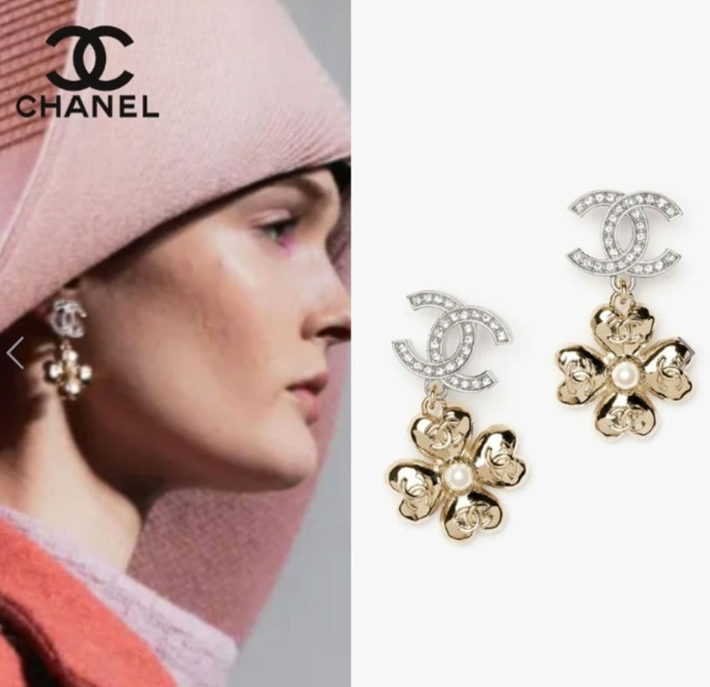 CHANEL ピアス CCマーク クローバー AW2024.25