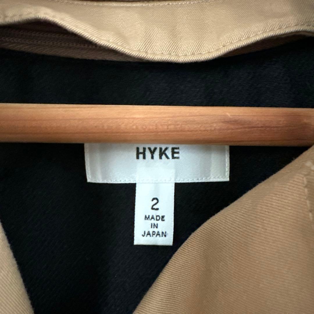 HYKE トレンチコート2