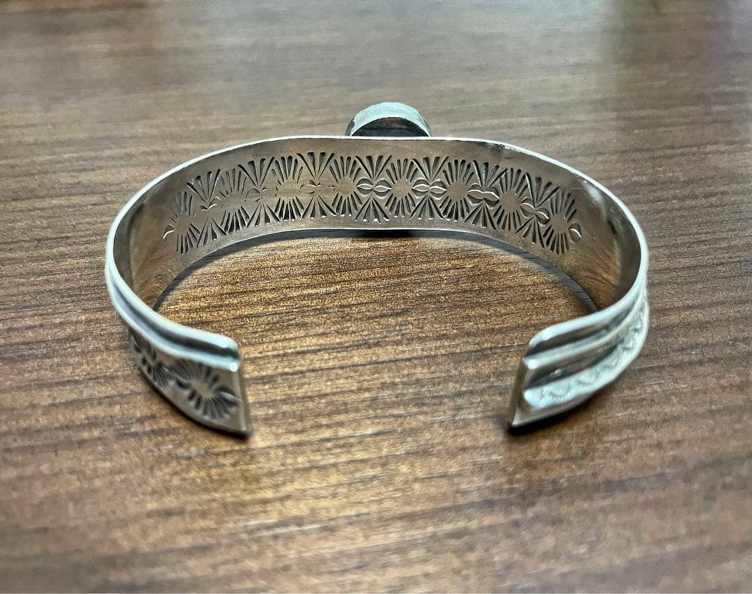 navajo ナバホ ターコイズ シルバー バングル ブレスレット ジュエリー