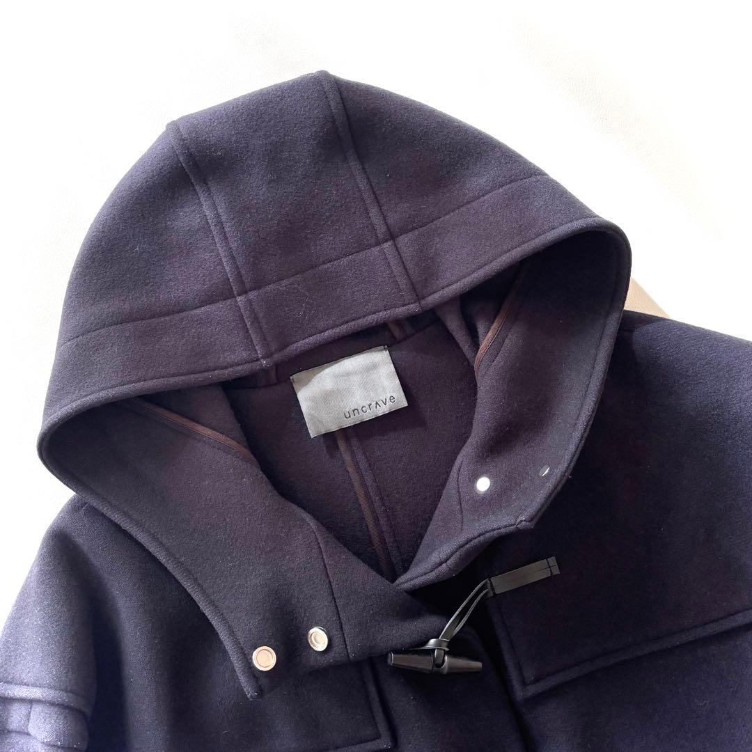 美品 アンクレイヴ uncrave プルーフメルトン ダッフルコート
