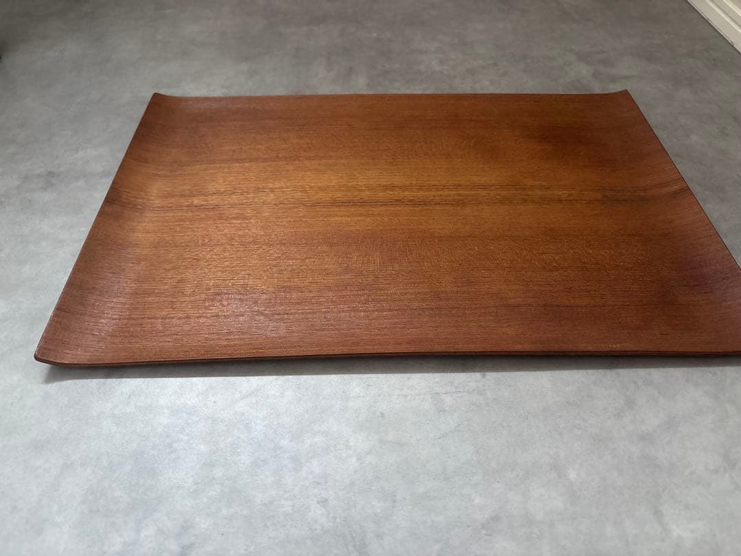 N.C.C 青峰重倫 チークプライウッドトレイ ヴィンテージ