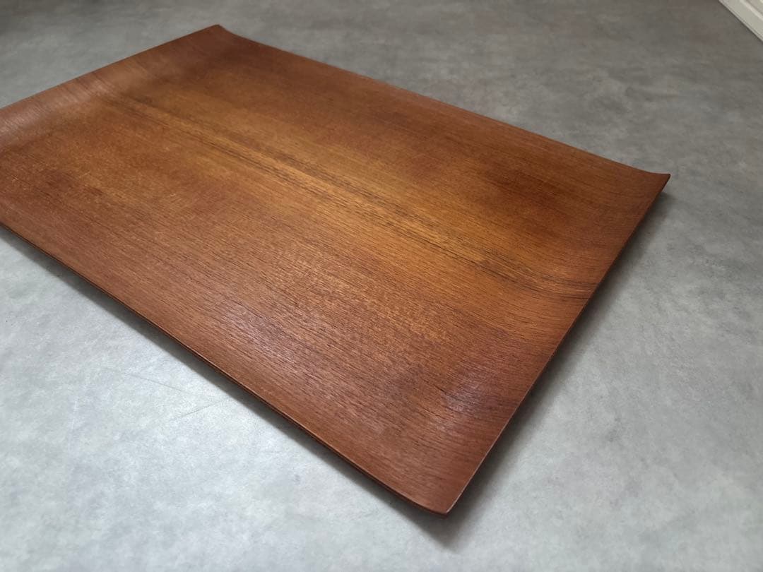 N.C.C 青峰重倫 チークプライウッドトレイ ヴィンテージ