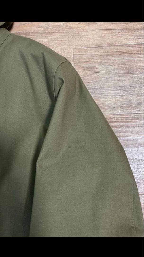 マッキントッシュ　ゴム引き　フーデッドコート　カーキ クリストン モッズ