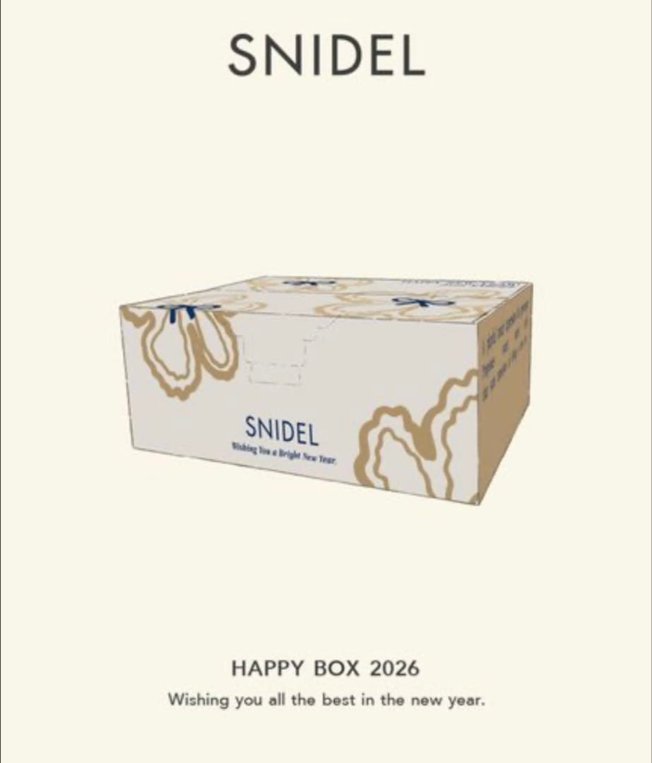 【新品未使用】2026年　SNIDEL HAPPY BOX 福袋