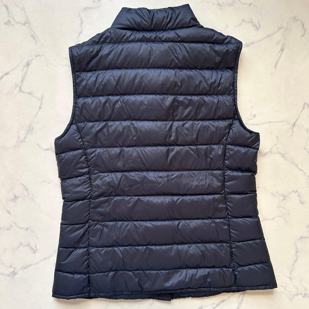 極美品 モンクレール 2023年モデル LIANE ダウンベスト ワッペン 紺