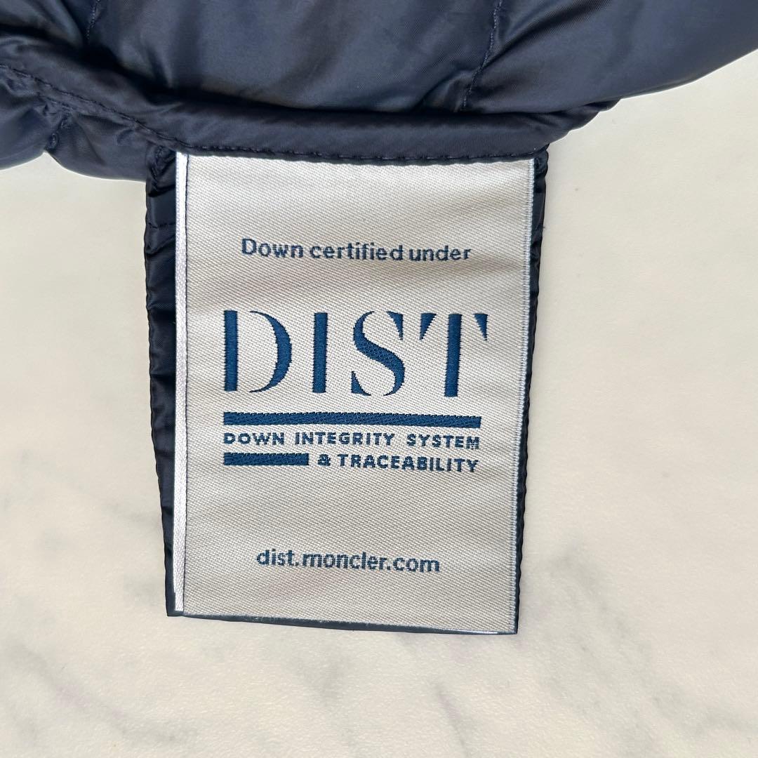 極美品 モンクレール 2023年モデル LIANE ダウンベスト ワッペン 紺
