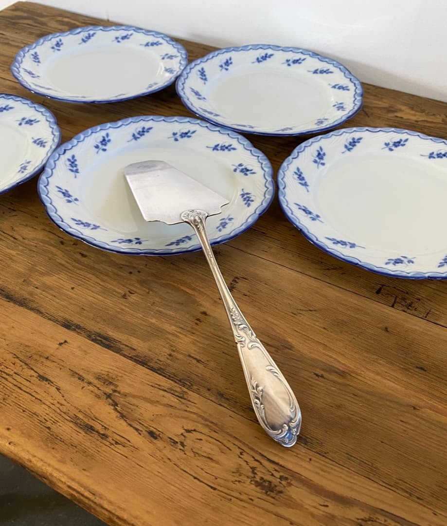 ケーキサーバー アンティーク フランス テーブルウェア サーバー シルバー 希少