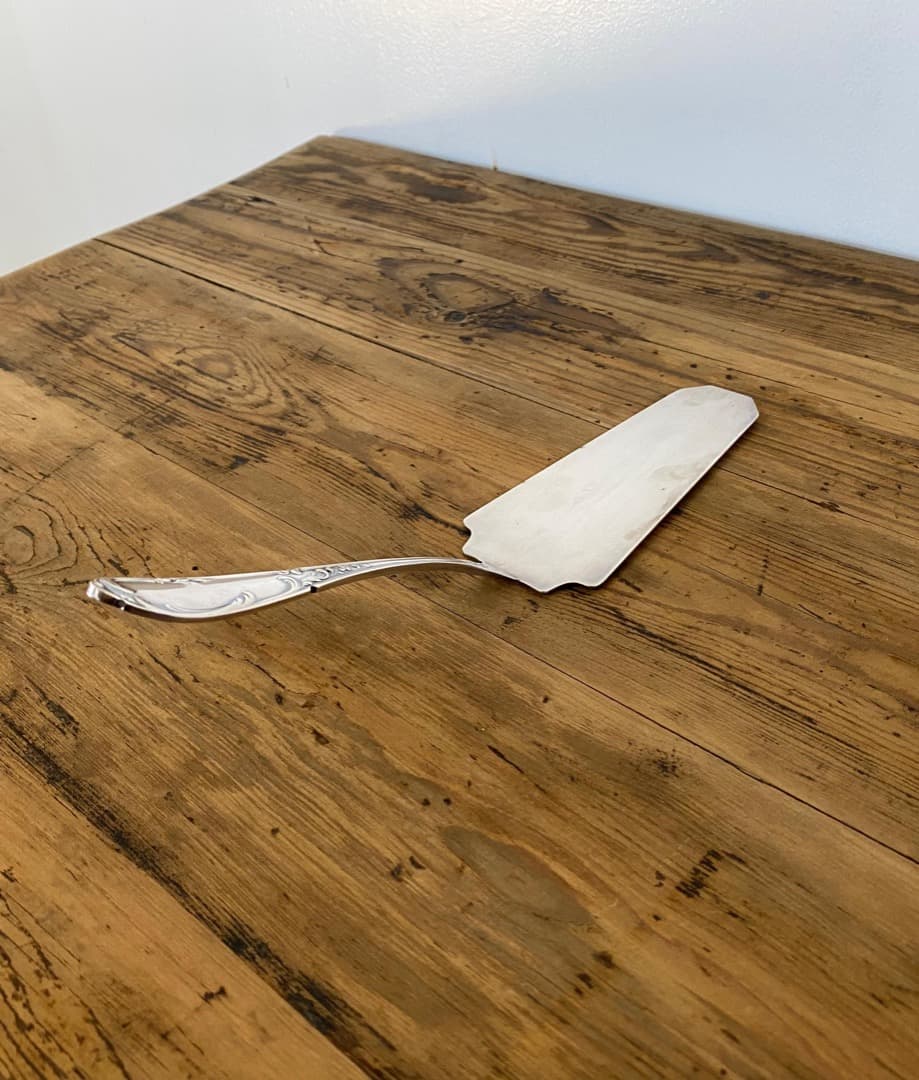 ケーキサーバー アンティーク フランス テーブルウェア サーバー シルバー 希少