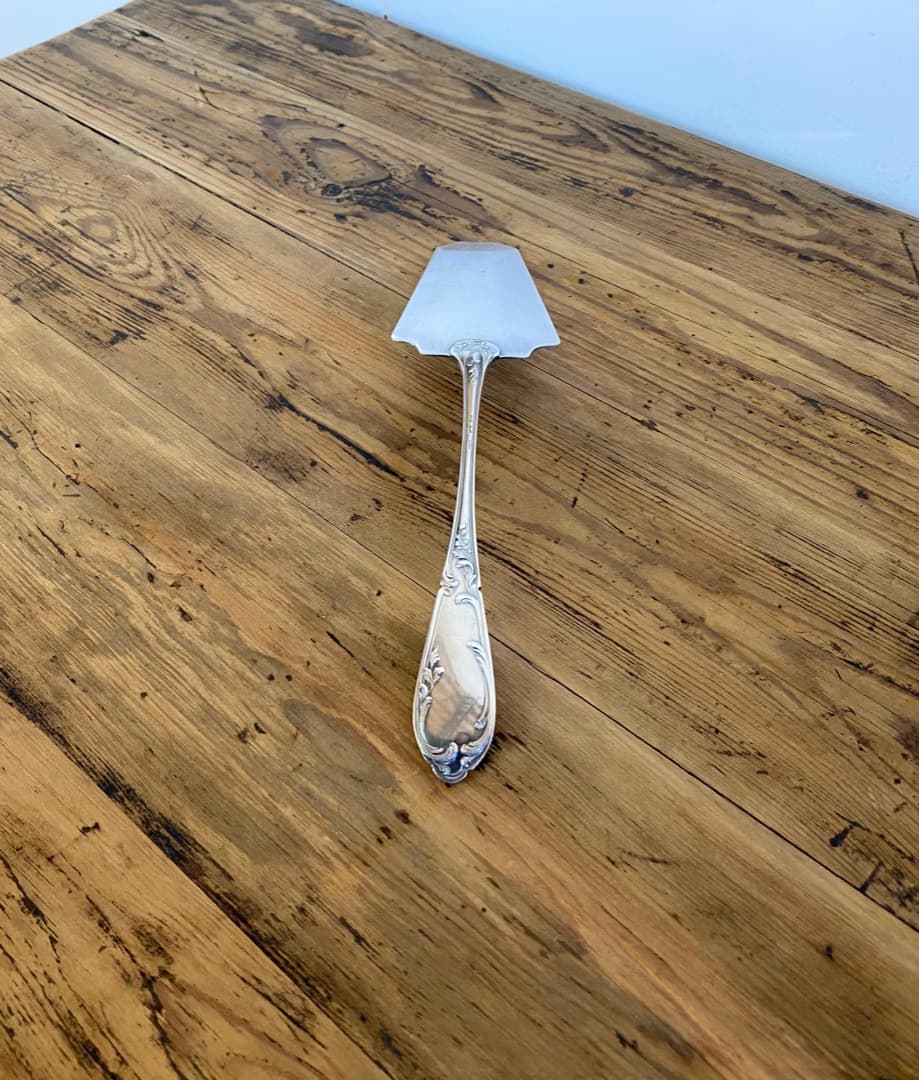 ケーキサーバー アンティーク フランス テーブルウェア サーバー シルバー 希少