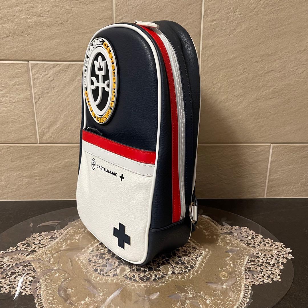 【新品】カステルバジャック　Mick ワンショルダーバッグ　紺　18,700円