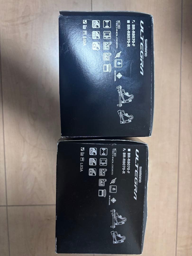 未使用 シマノ ULTEGRA BR-R8070-R/FセットDISCキャリパー