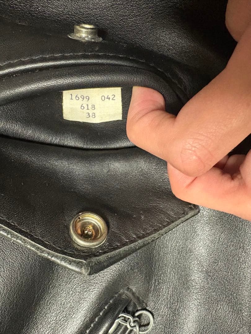 schott ショット 618 ダブルライダースジャケット