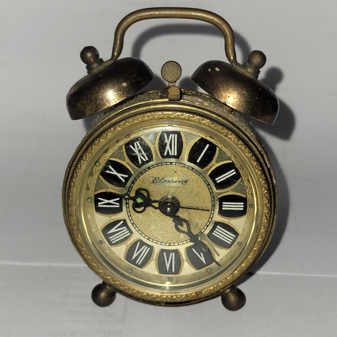 Blessing　ヴィンテージアラーム置時計