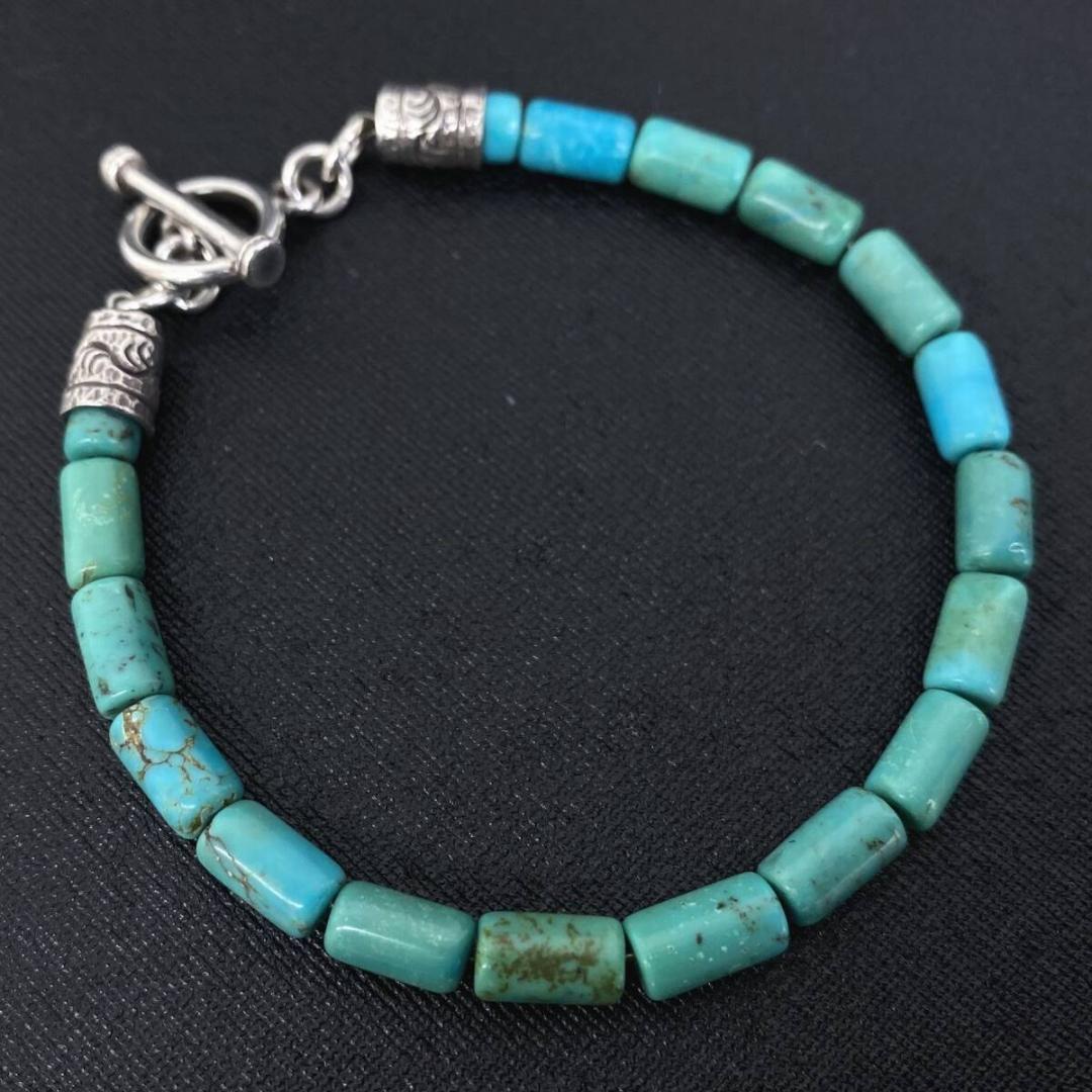 ARIZONA FREEDOM シルバー925 ターコイズビーズブレスレット