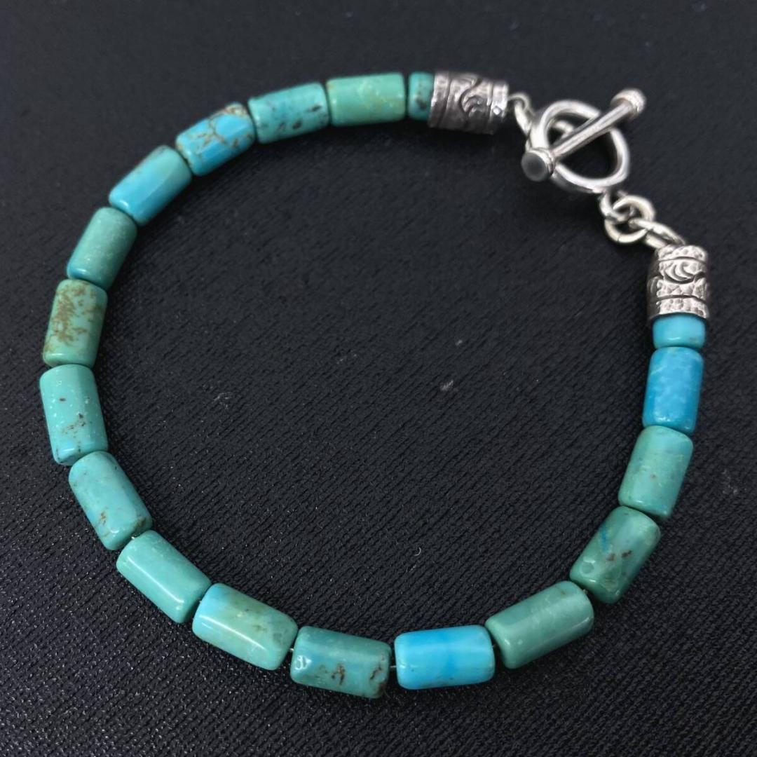 ARIZONA FREEDOM シルバー925 ターコイズビーズブレスレット