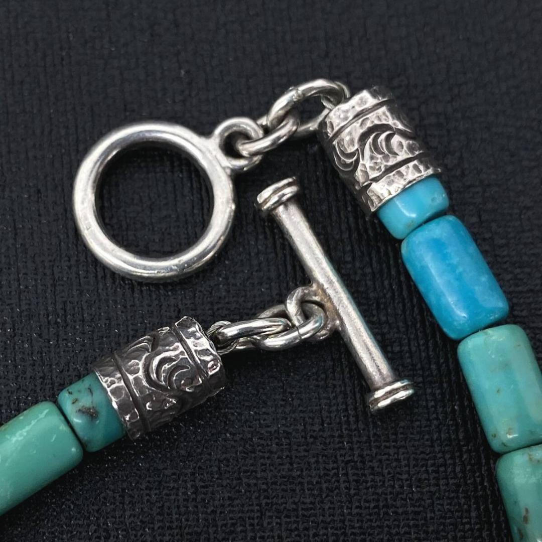 ARIZONA FREEDOM シルバー925 ターコイズビーズブレスレット