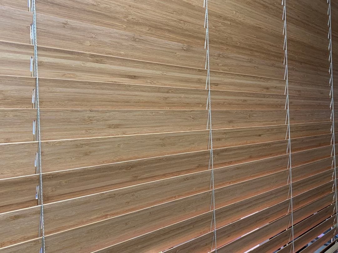 ニチベイ バンブー ブラインド W1670 H1300 竹 Nichibei