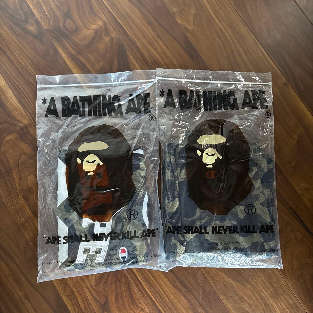 Champion × BAPE 迷彩セットアップLサイズ
