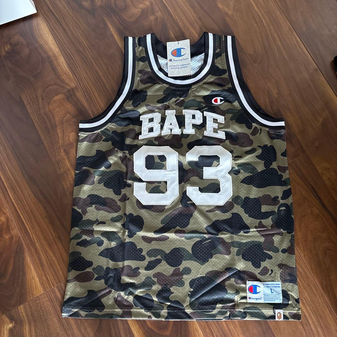 Champion × BAPE 迷彩セットアップLサイズ