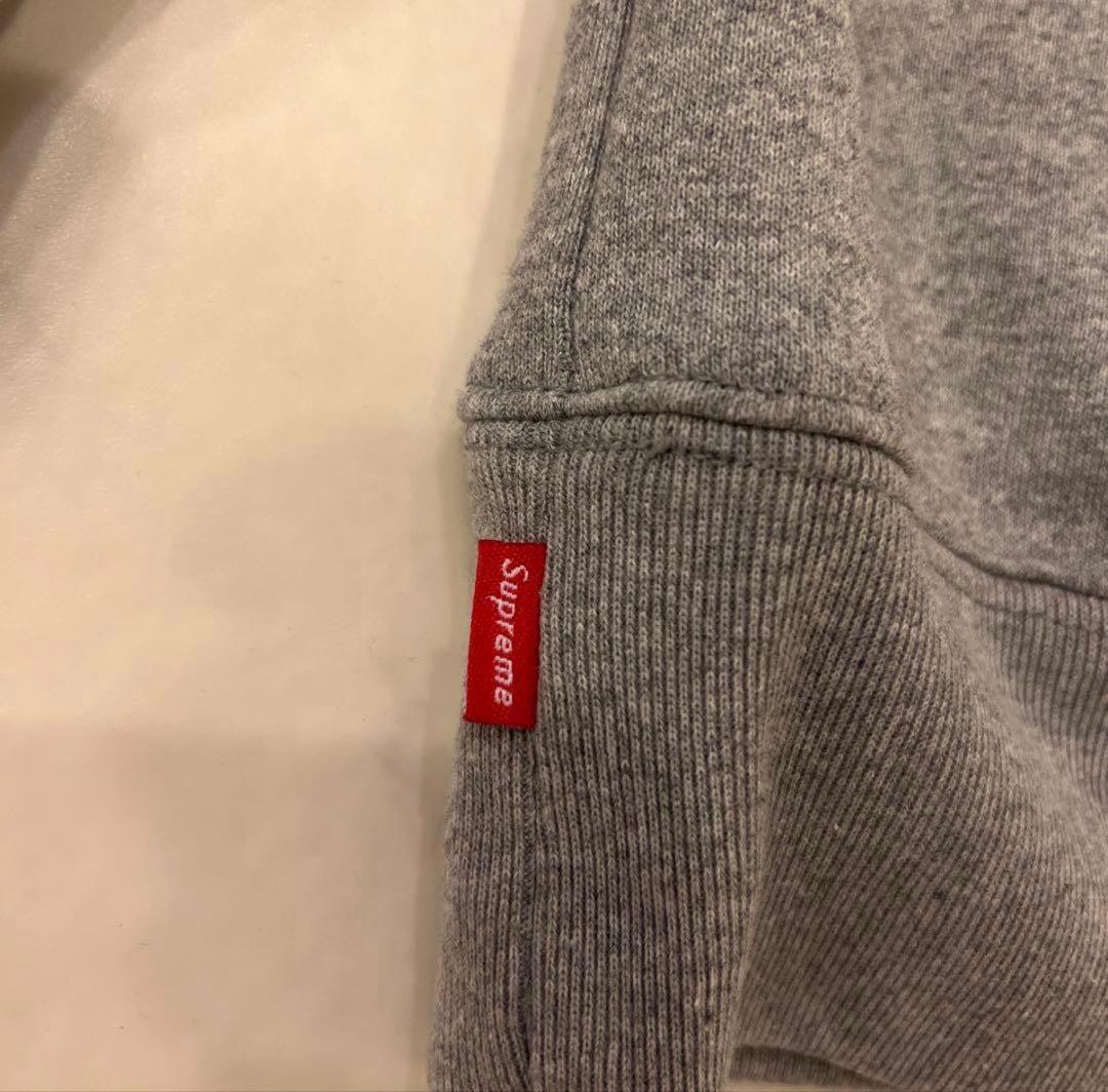 【緊急セール】supreme BURBERRYパーカー M グレー シュプリーム