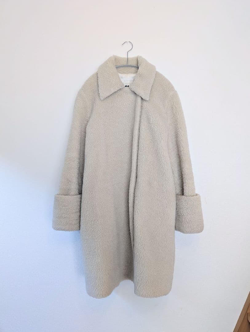 mm6 ボア コート テディベア size 38 made in italy