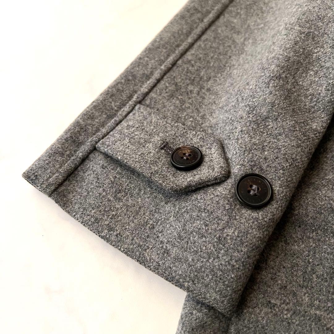 マッキントッシュ フォックスブラザーズ ステンカラーコート 42 XL グレー