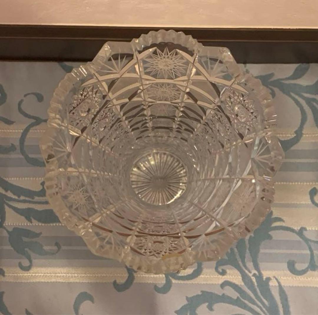 新品箱入⭐︎ボヘミアガラス マイアBohemia Maia 花瓶30.5cm