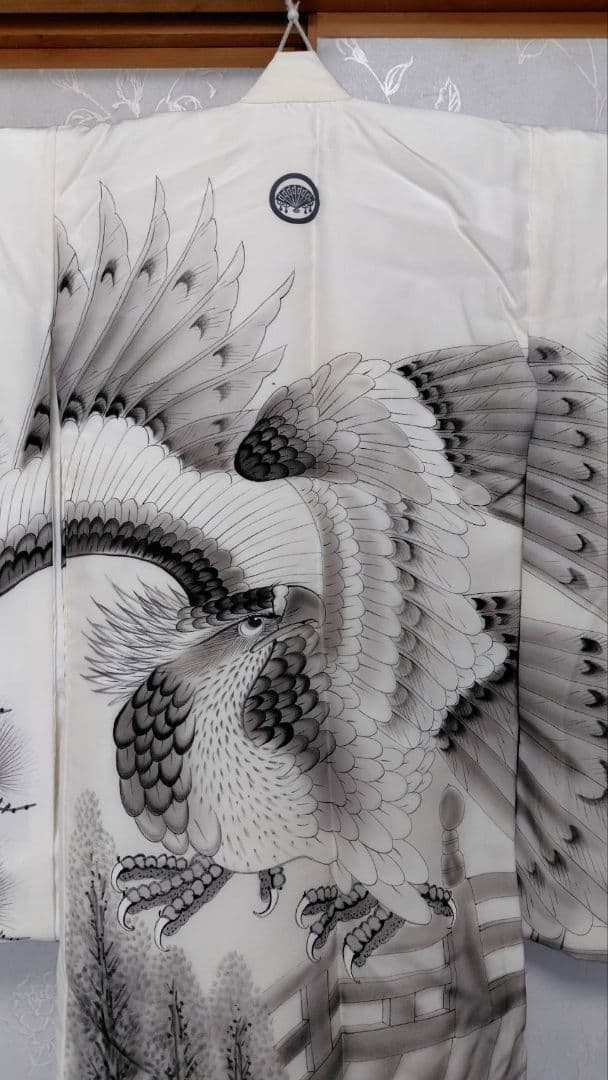 RK416アンティーク子供着物着丈97センチ裄丈45長襦袢付きめちゃくちゃ綺麗