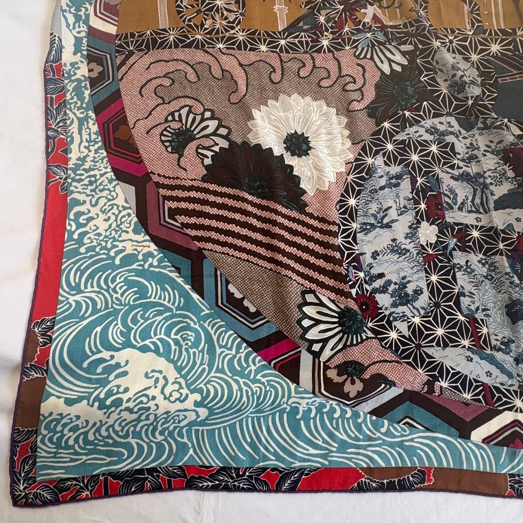 エルメス　カレジェアン　カシシル　キモノ エクスリブリス