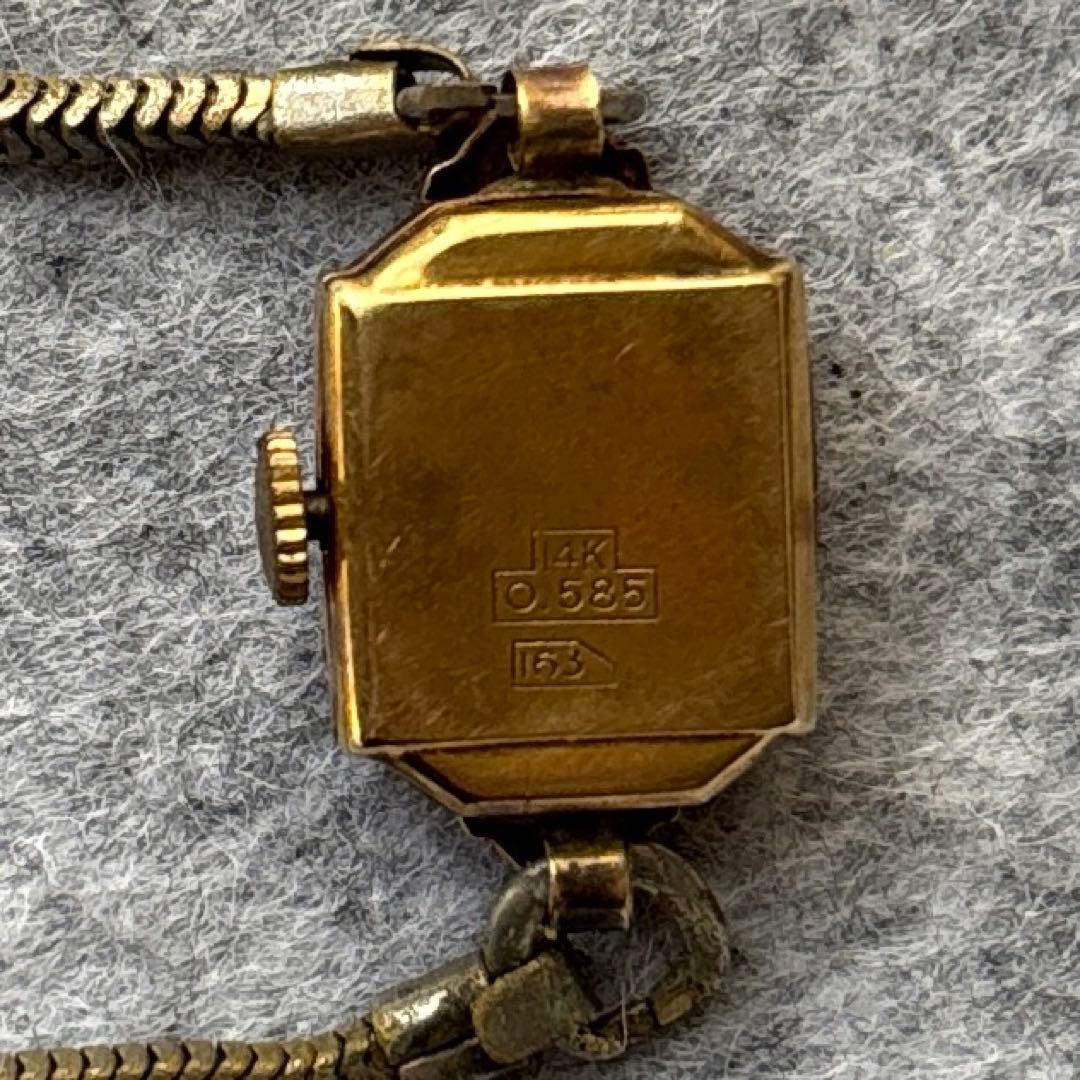 腕時計 SWISS 17JEWELS 14K 0.585 12K 1/20