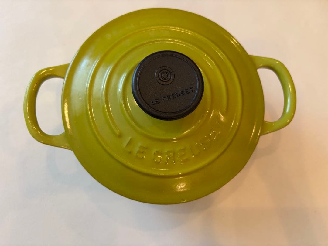 ル・クルーゼ　ココットロンド　14cm 離乳食　小鍋　インテリア