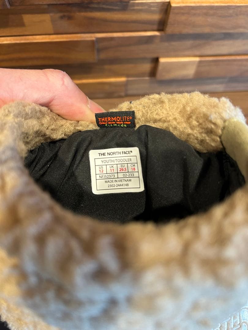 THE NORTH FACE ヌプシ ブーティ VII フリース（キッズ）