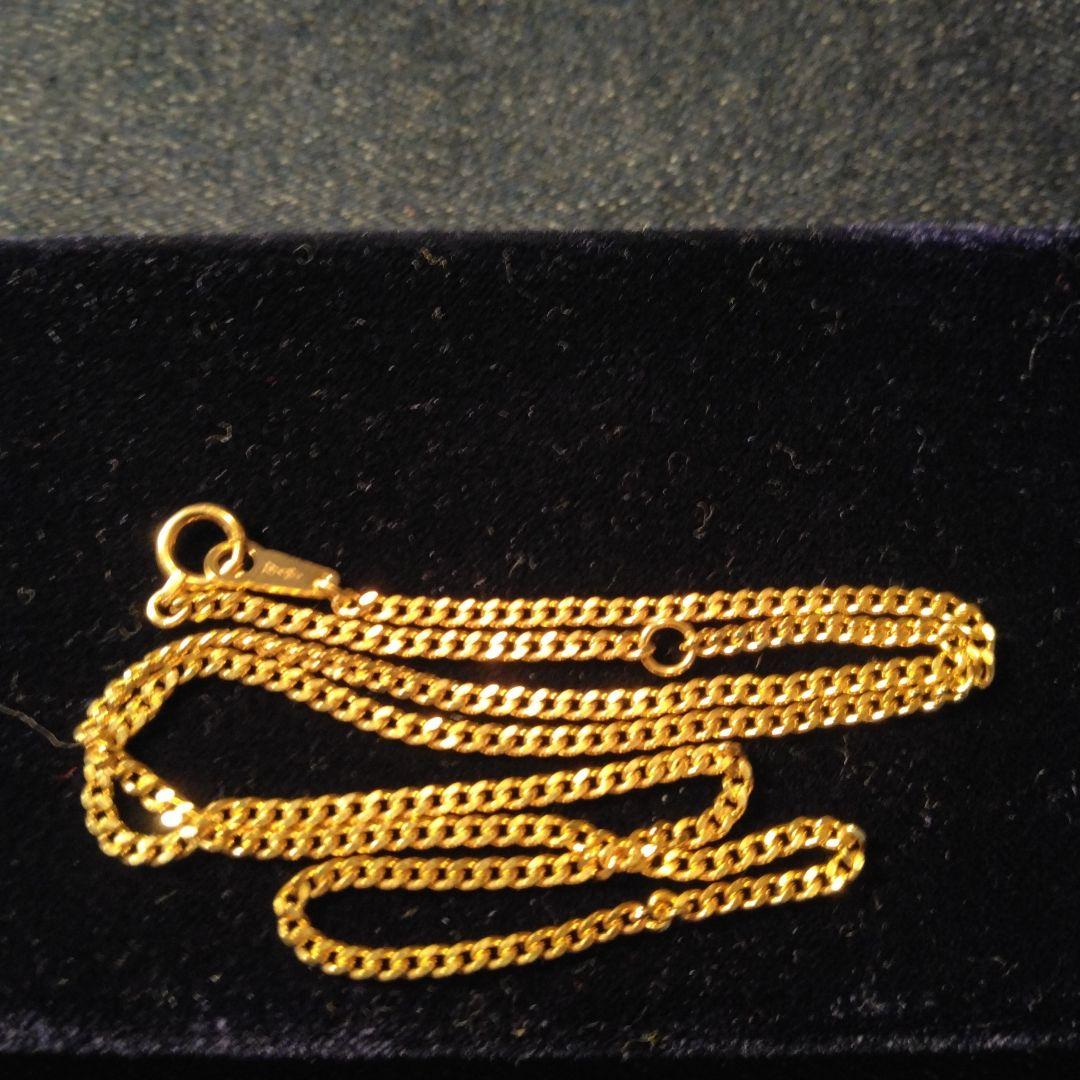 K18 ネックレス　中古品　ホールマーク