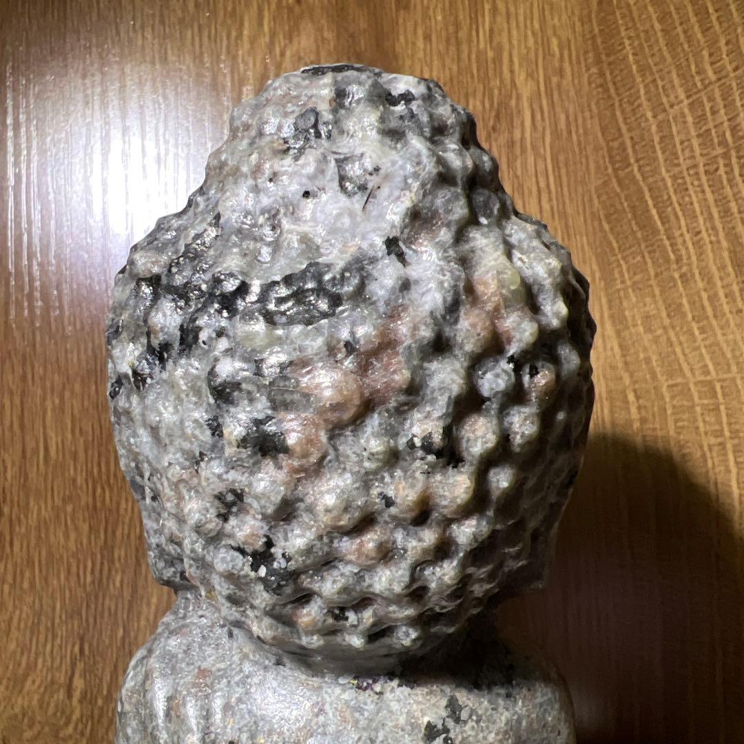 ビッグサイズ　アメリカ産　ユーパライト　大仏様　天然石置物968g