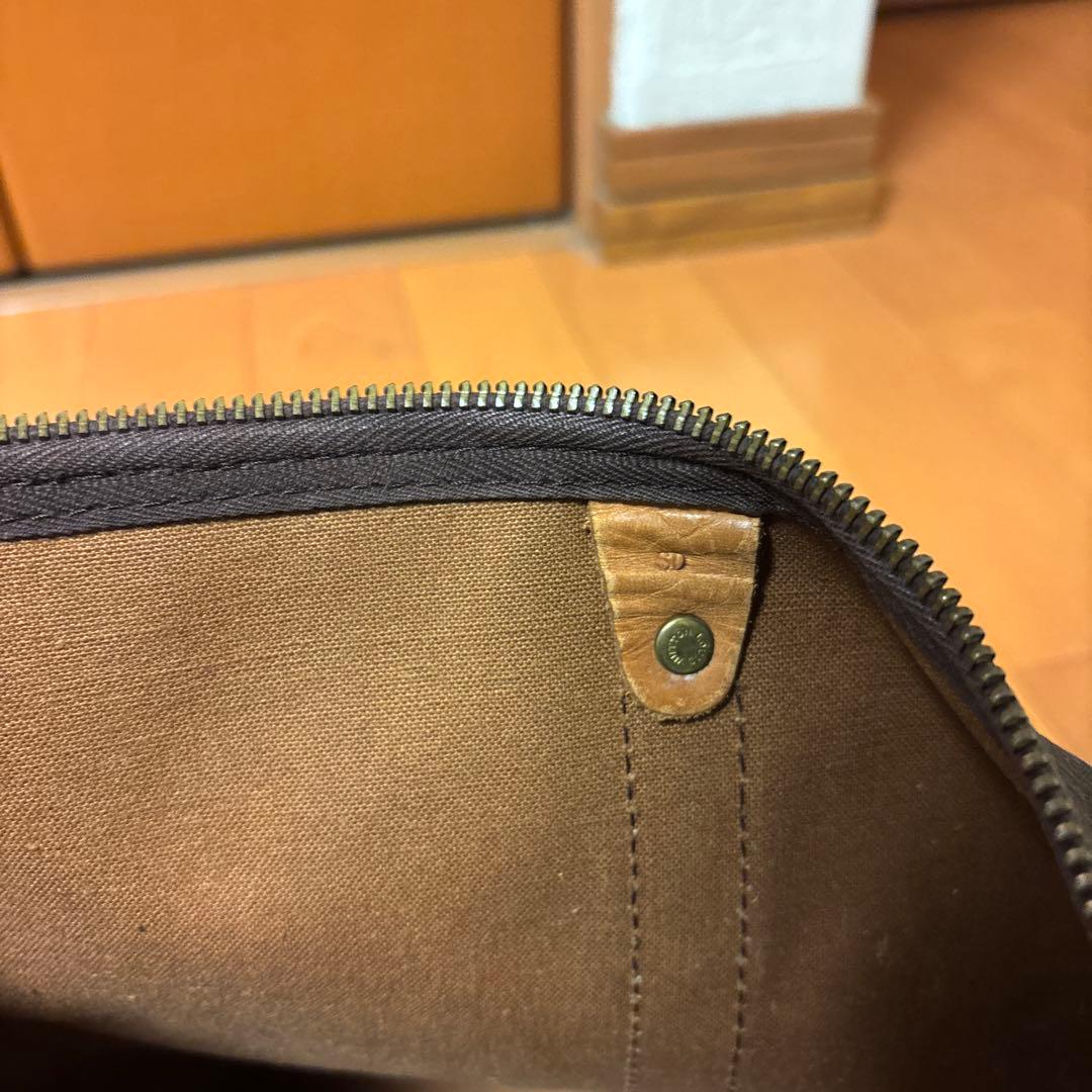 LOUIS VUITTON キーポル バンドリエール 60 モノグラム ボストン