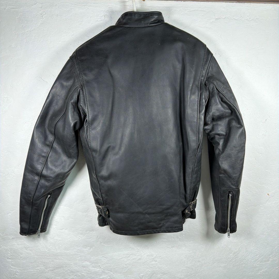 Schott ショット シングルライダースジャケット ボアライナー付き36