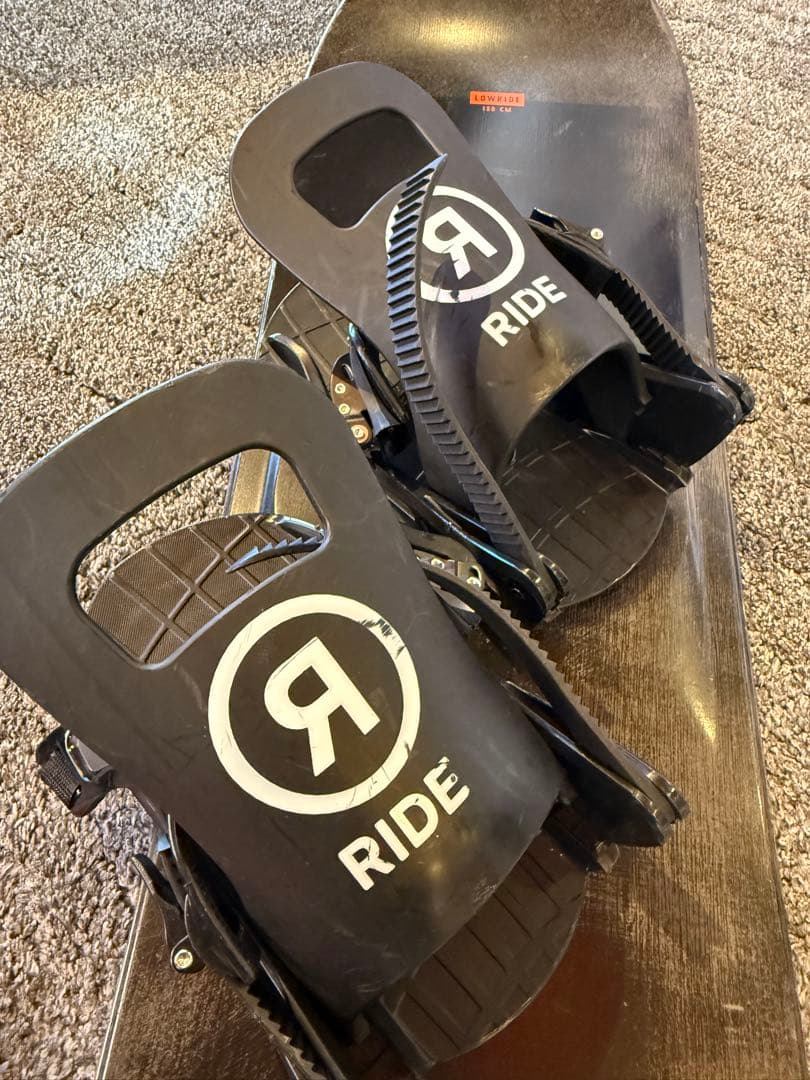 RIDE 130cm 3点スノーボードセット　 ケース付き