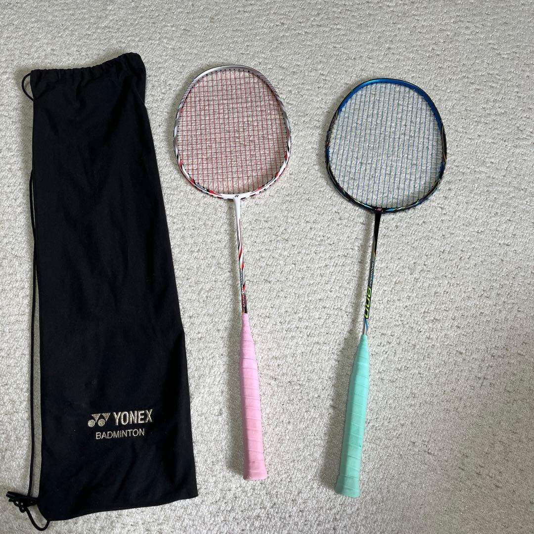 ヨネックスバドミントンラケット２本