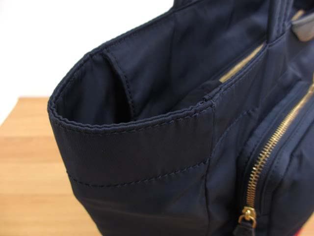 美品 アニヤハインドマーチ マルチチャビーポケット ナイロン トートバッグ