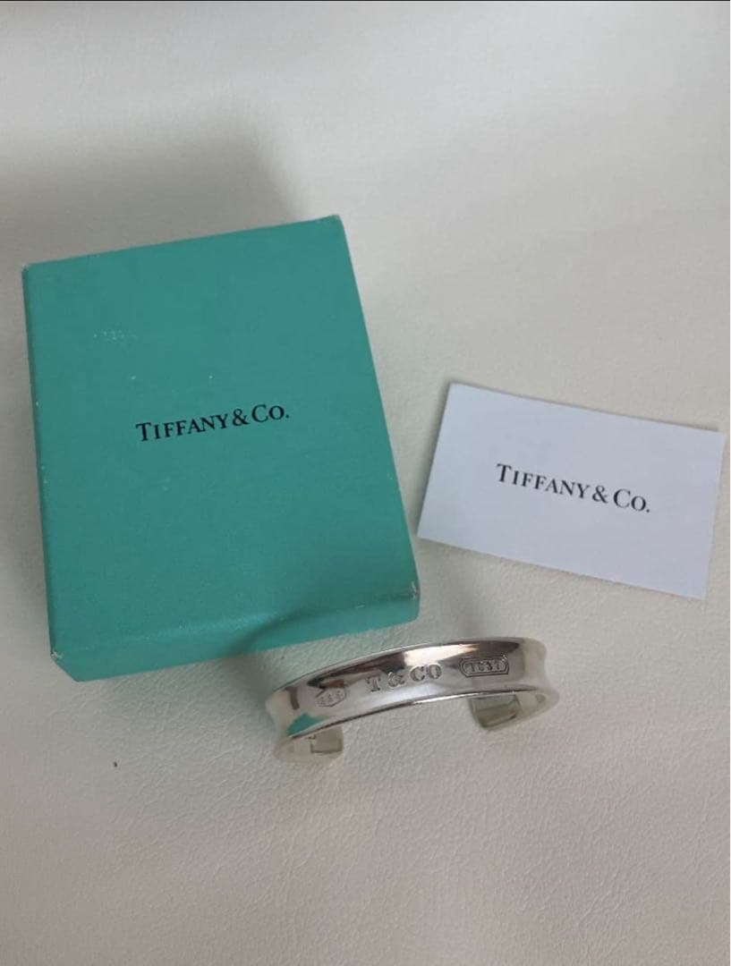 ティファニー　１８３７　ナローカフ　バングル　ワイド　TIFFANY