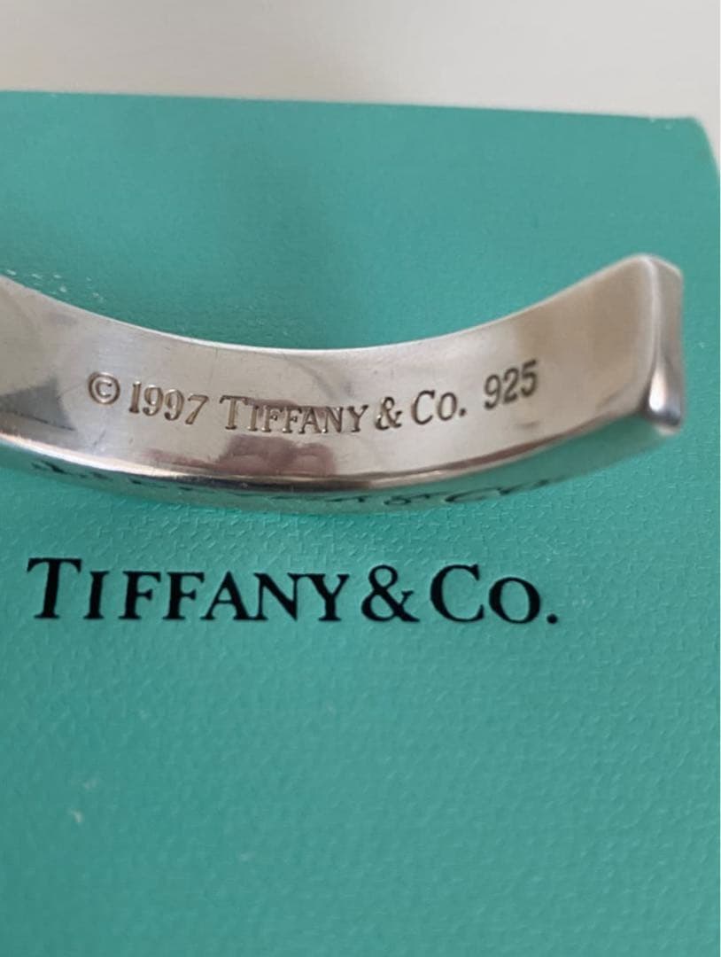 ティファニー　１８３７　ナローカフ　バングル　ワイド　TIFFANY
