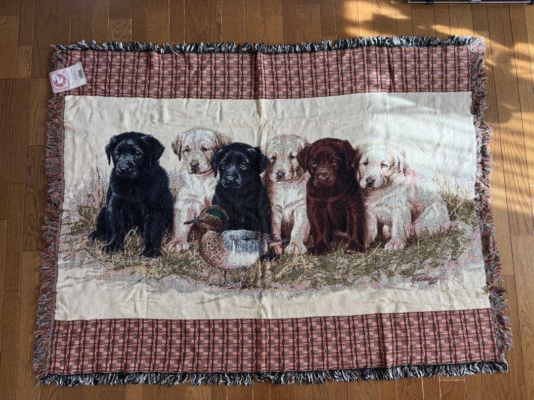 ラグ　ラブラドール　パピー　135×165cm