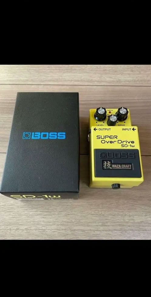 ギター BOSS SUPER OverDrive SD-1w