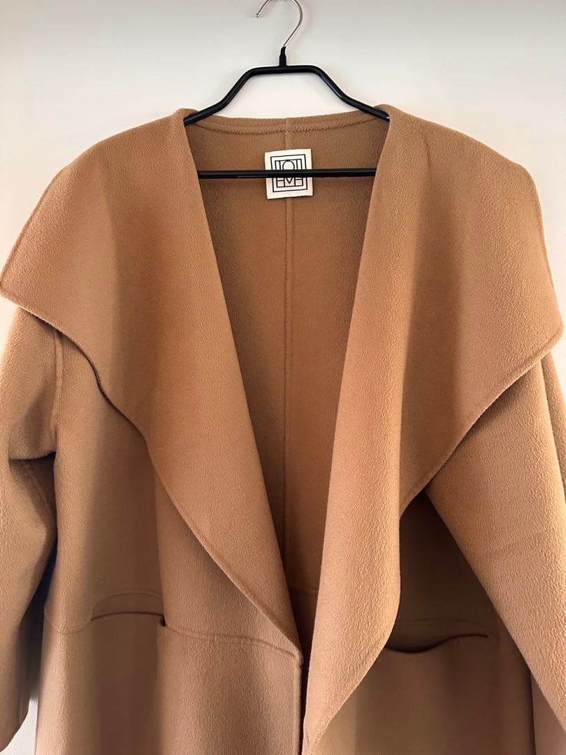 TOTEME トーテム　Annecyコート　キャメル　Mサイズ