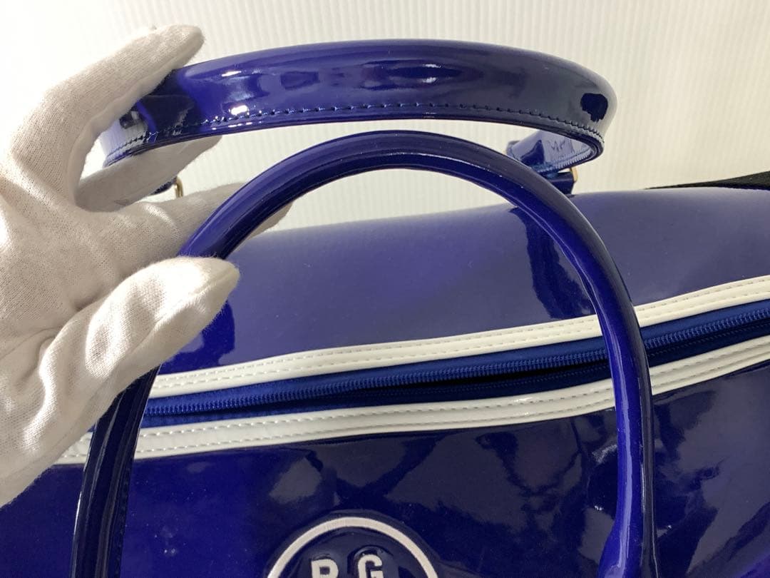 パーリーゲイツ　エナメルボストンバッグ　M70711-2