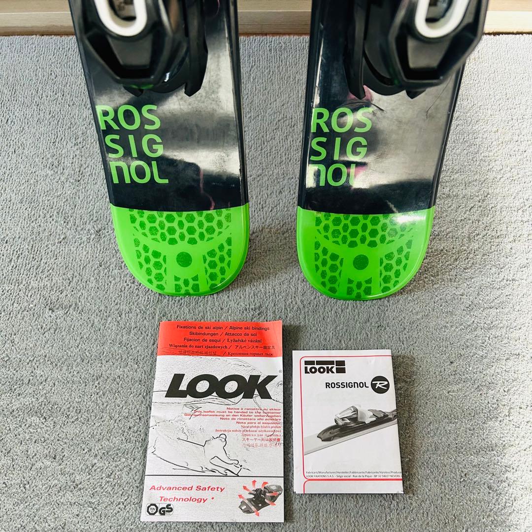 ロシニョール SIN99 スキー板 99cm ビンディング　LOOK