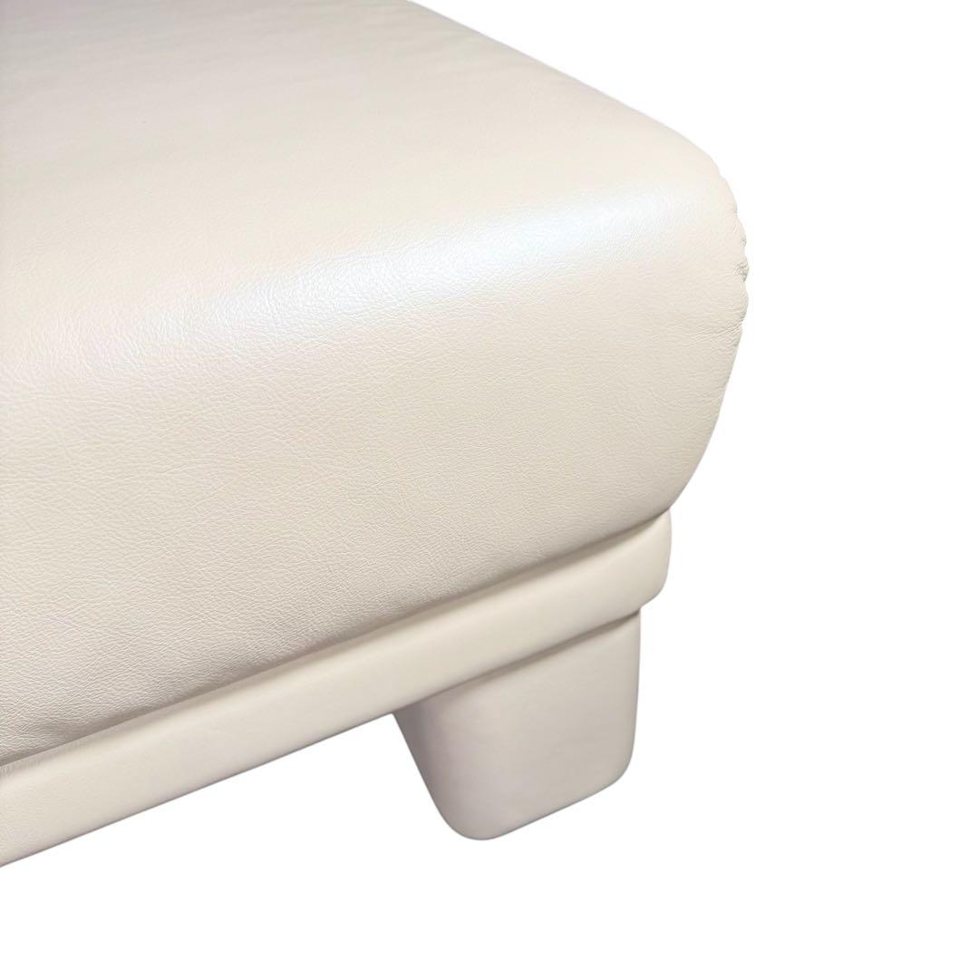 HR864 himolla ヒモラ　オットマン 本革 総本革　ベージュ系