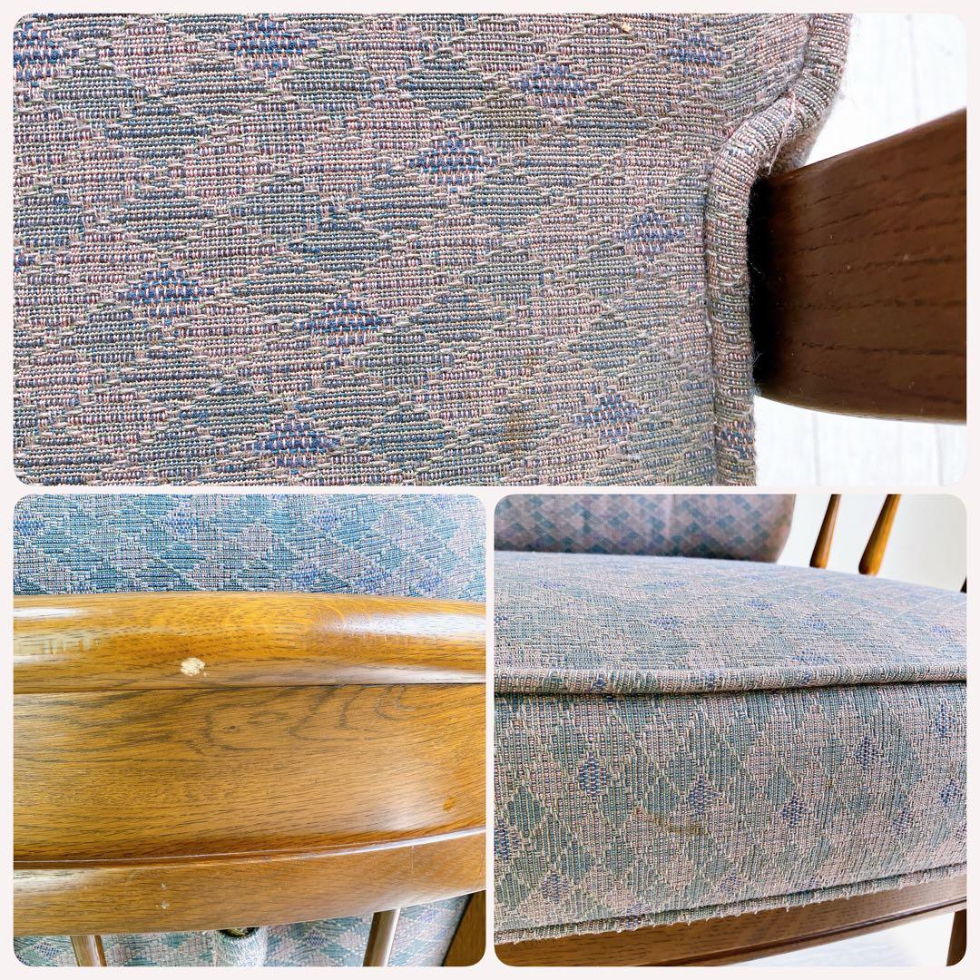 飛騨産業 キツツキ 穂高 一人掛け ソファ レトロ アンティーク 高級家具 希少