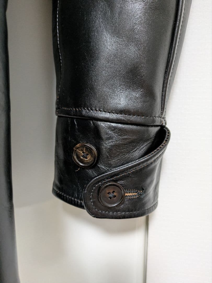 S*n様 レザーカーコート　茶芯ホースハイド　馬革　レザージャケットS