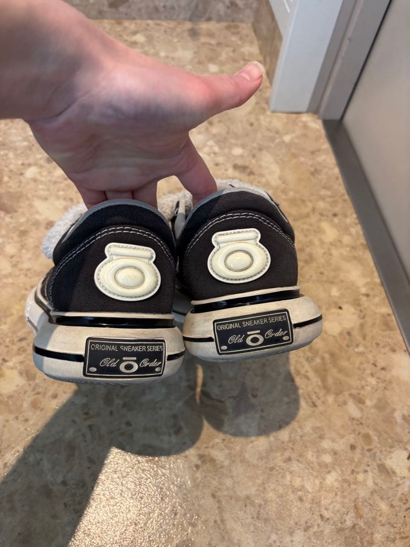 Oldorder スニーカー　ブラック　25.5cm